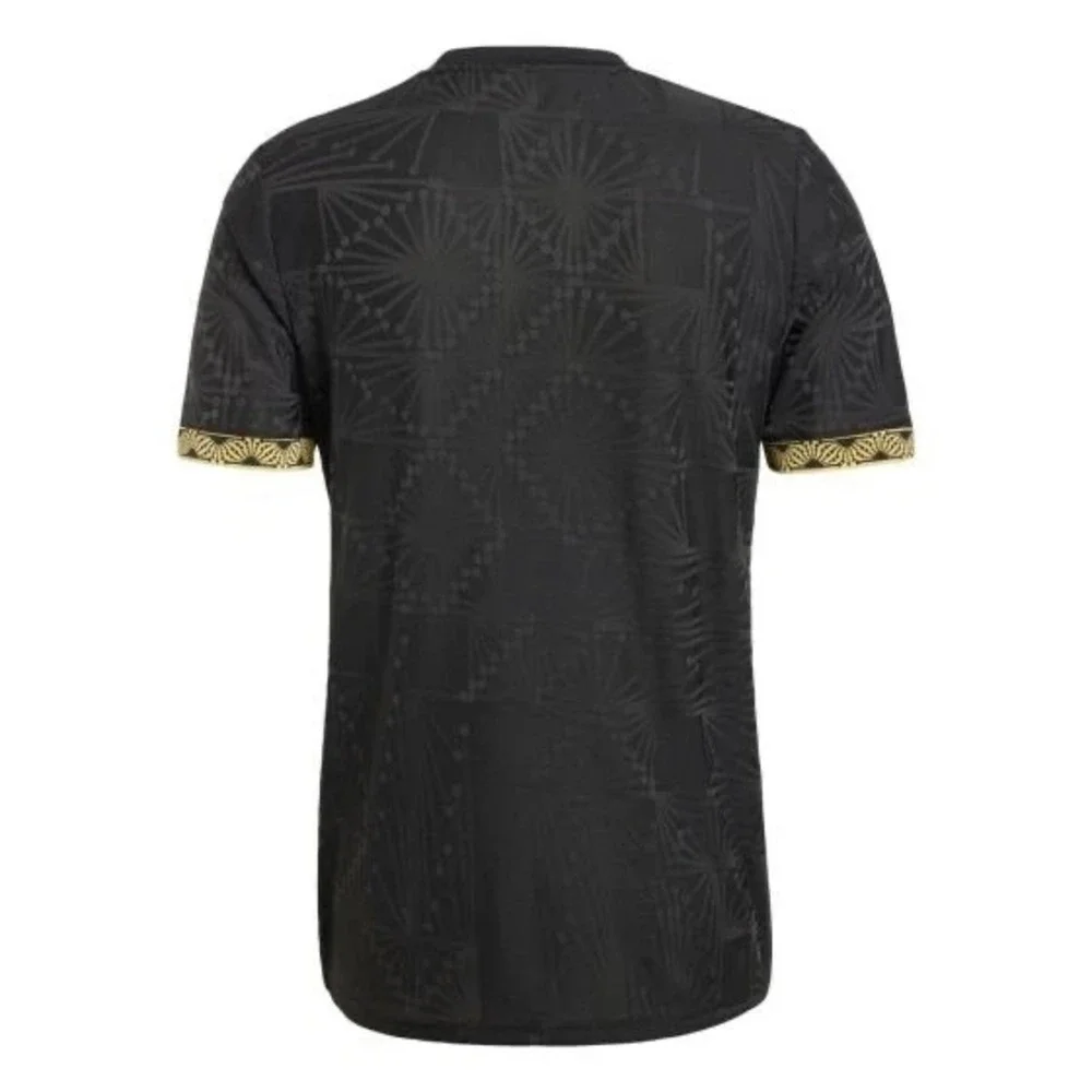 NWT Authentic Adidas Mexico Gold Cup Black/gold 2025 Soccer Jersey Size M JF2639 - Picture 7 of 7